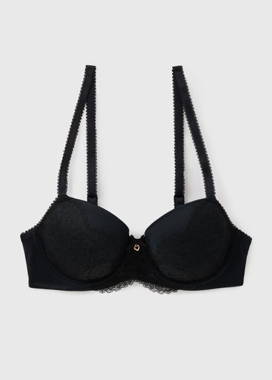 Black Lace Padded Co Ord Bra