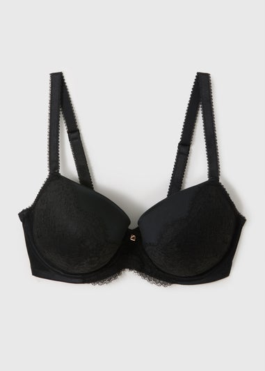 Black Co Ord Lace Bra DD+