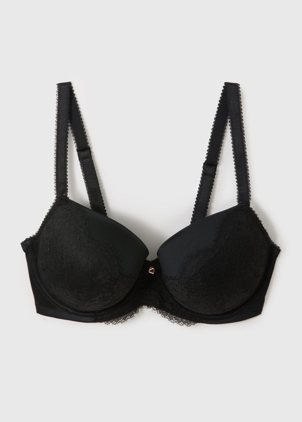 Black Co Ord Lace Bra DD+