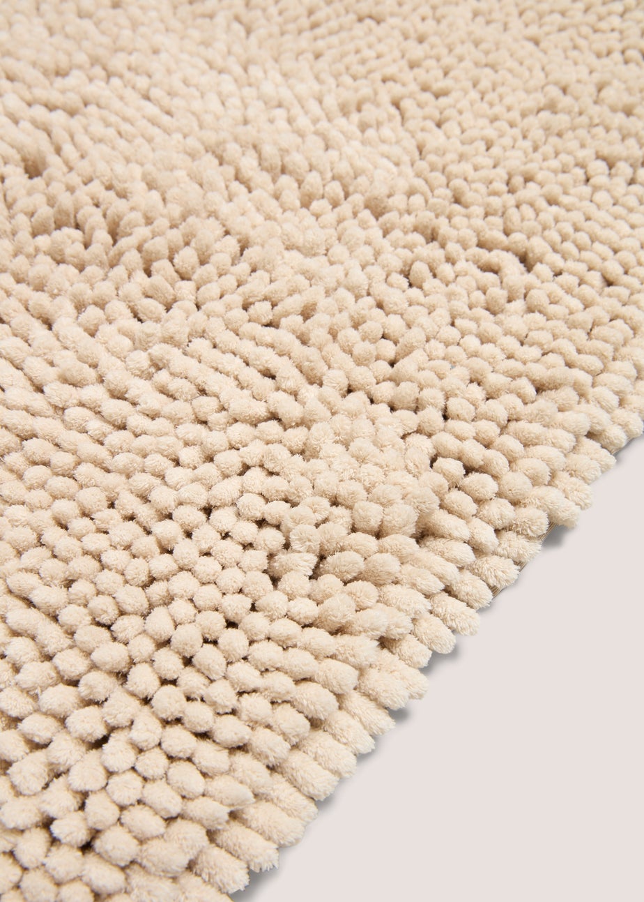 Beige Noodle Bath Mat
