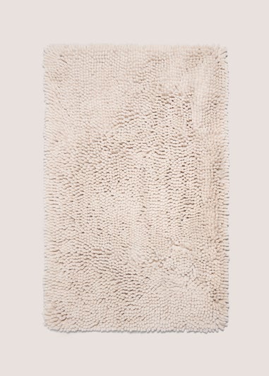 Beige Noodle Bath Mat