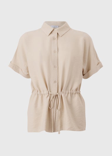 Stone Tie Front Shirt