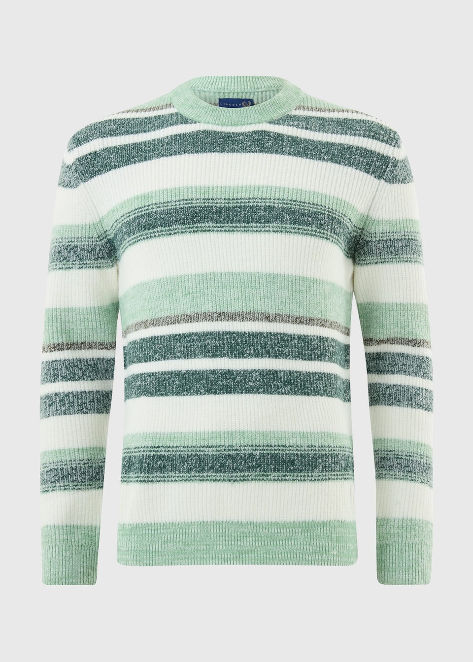 Lincoln Green Stripe Knit Jumper