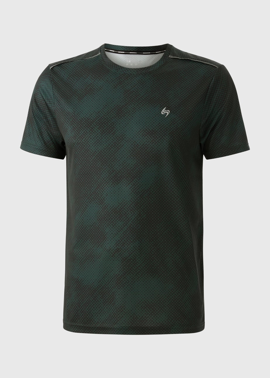 Souluxe Spot Print Sports T-Shirt