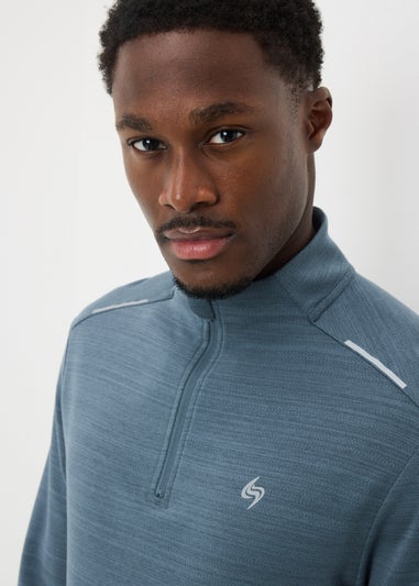 Souluxe 1/4 Zip Long Sleeve Top