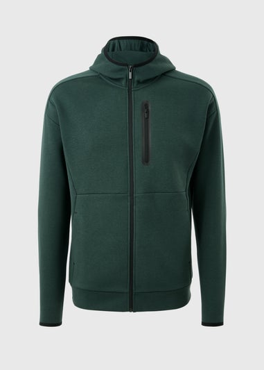 Souluxe Green Panel Zip Up Jacket