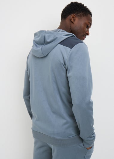 Souluxe Blue Zip Up Jacket
