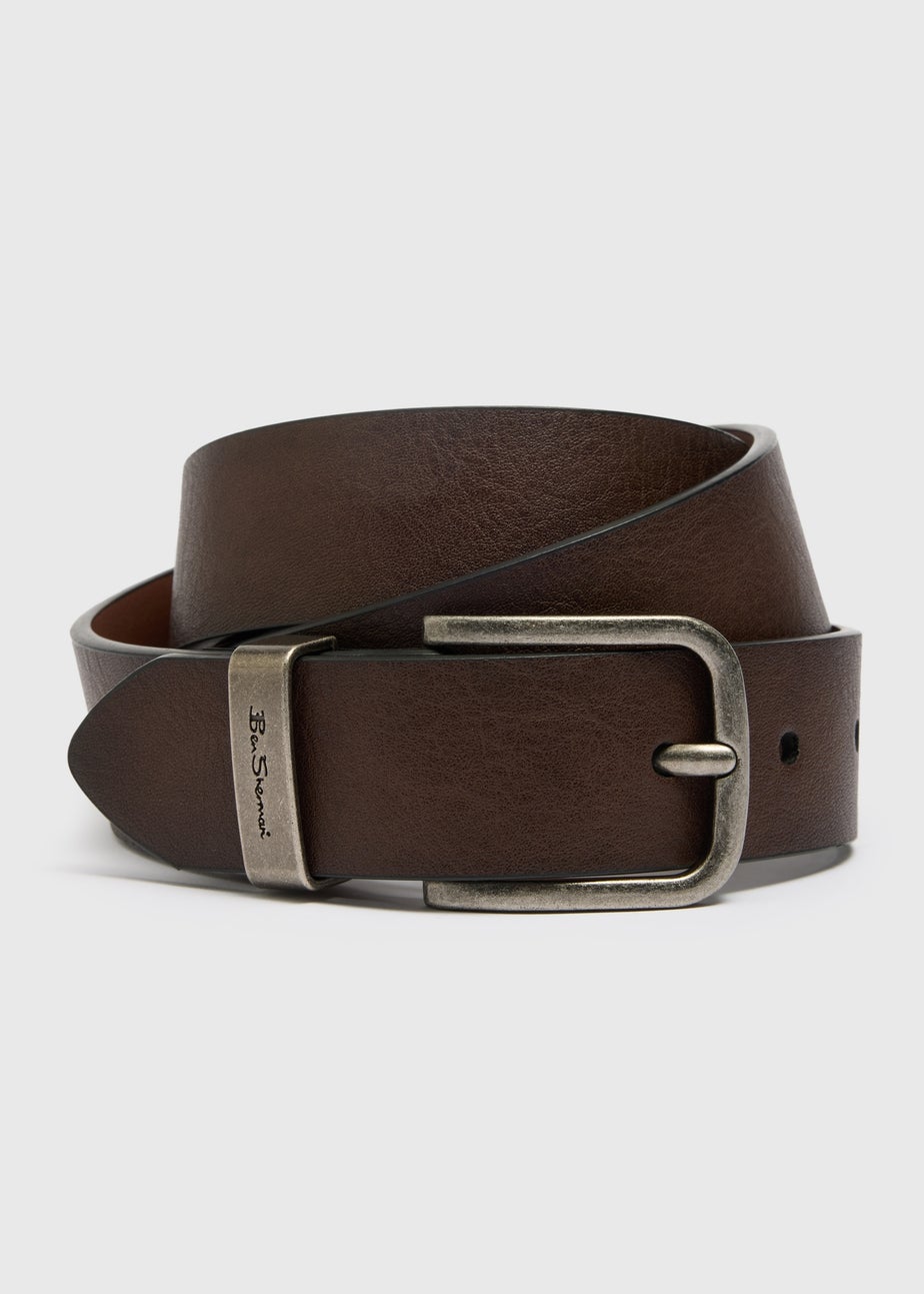 Ben Sherman Brown Bodwitch Belt