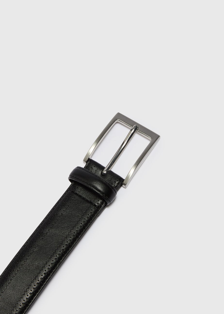 Black Brogue Belt