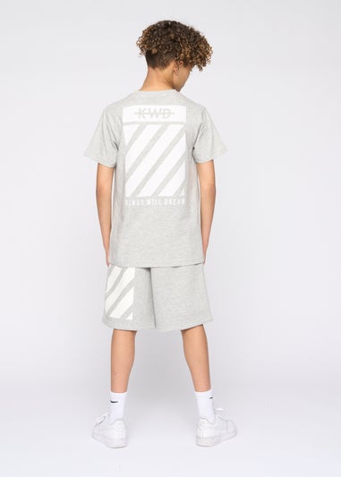 Kings Will Dream Grey Marl Stanton T-Shirt (7-14 yrs)