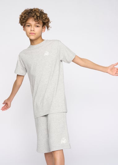 Kings Will Dream Grey Marl Stanton T-Shirt (7-14 yrs)