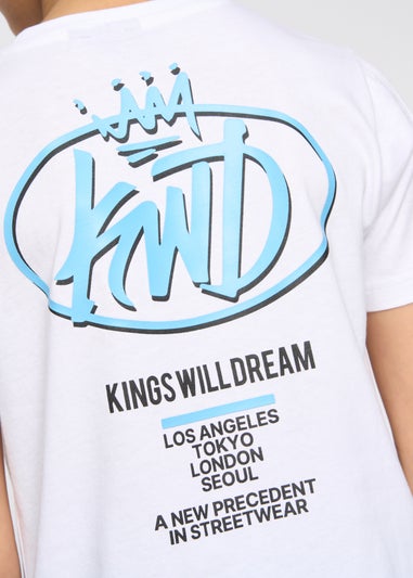 Kings Will Dream White Soap T-Shirt (7-14 yrs)
