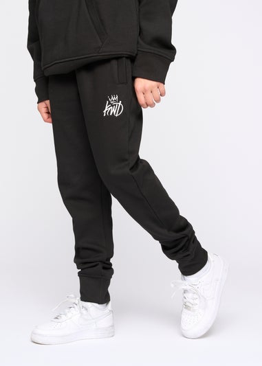 Kings Will Dream Black Crosby Joggers (7-14 yrs)
