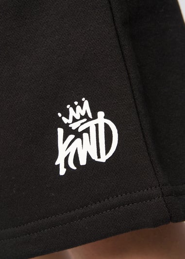 Kings Will Dream Black Crosby Jog Shorts (7-14 yrs)
