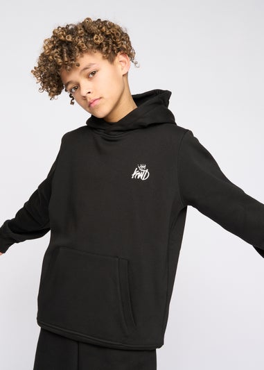 Kings Will Dream Black Stanton Hoodie (7-14 yrs)