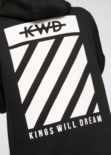 Kings Will Dream Black Stanton Hoodie (7-14 yrs)