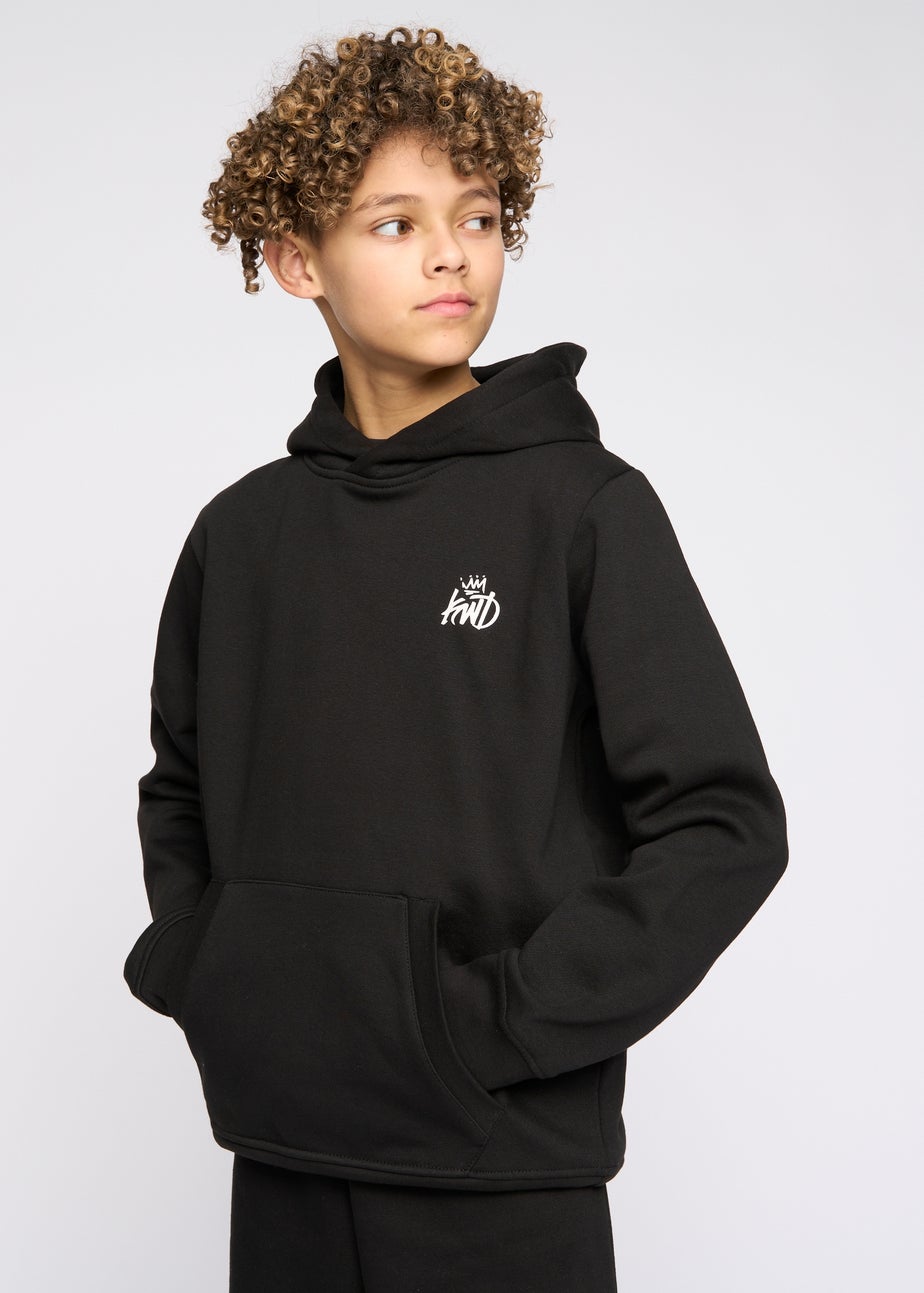 Kings Will Dream Black Stanton Hoodie (7-14 yrs)