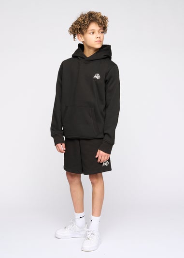 Kings Will Dream Black Stanton Hoodie (7-14 yrs)