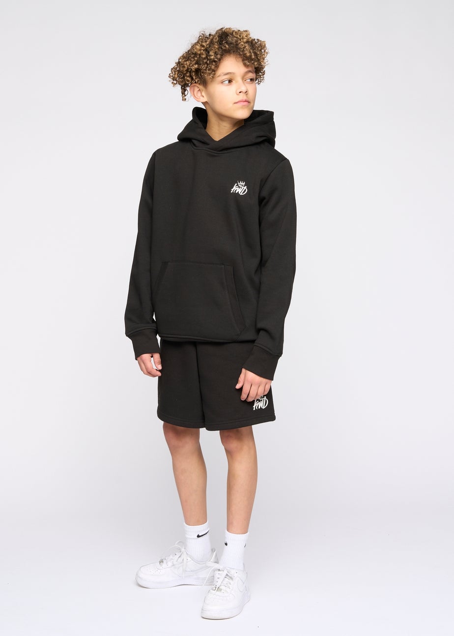 Kings Will Dream Black Stanton Hoodie (7-14 yrs)