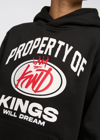 Kings Will Dream Black Prop Hoodie (7-14 yrs)
