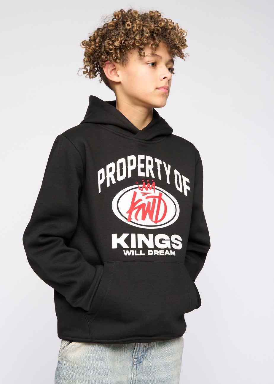 Kings Will Dream Black Prop Hoodie (7-14 yrs)