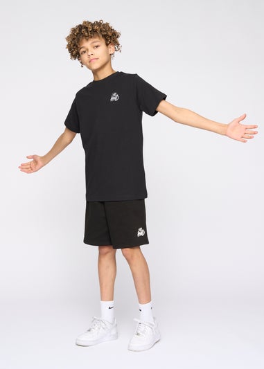 Kings Will Dream Black Crosby T Shirt (7-14 yrs)