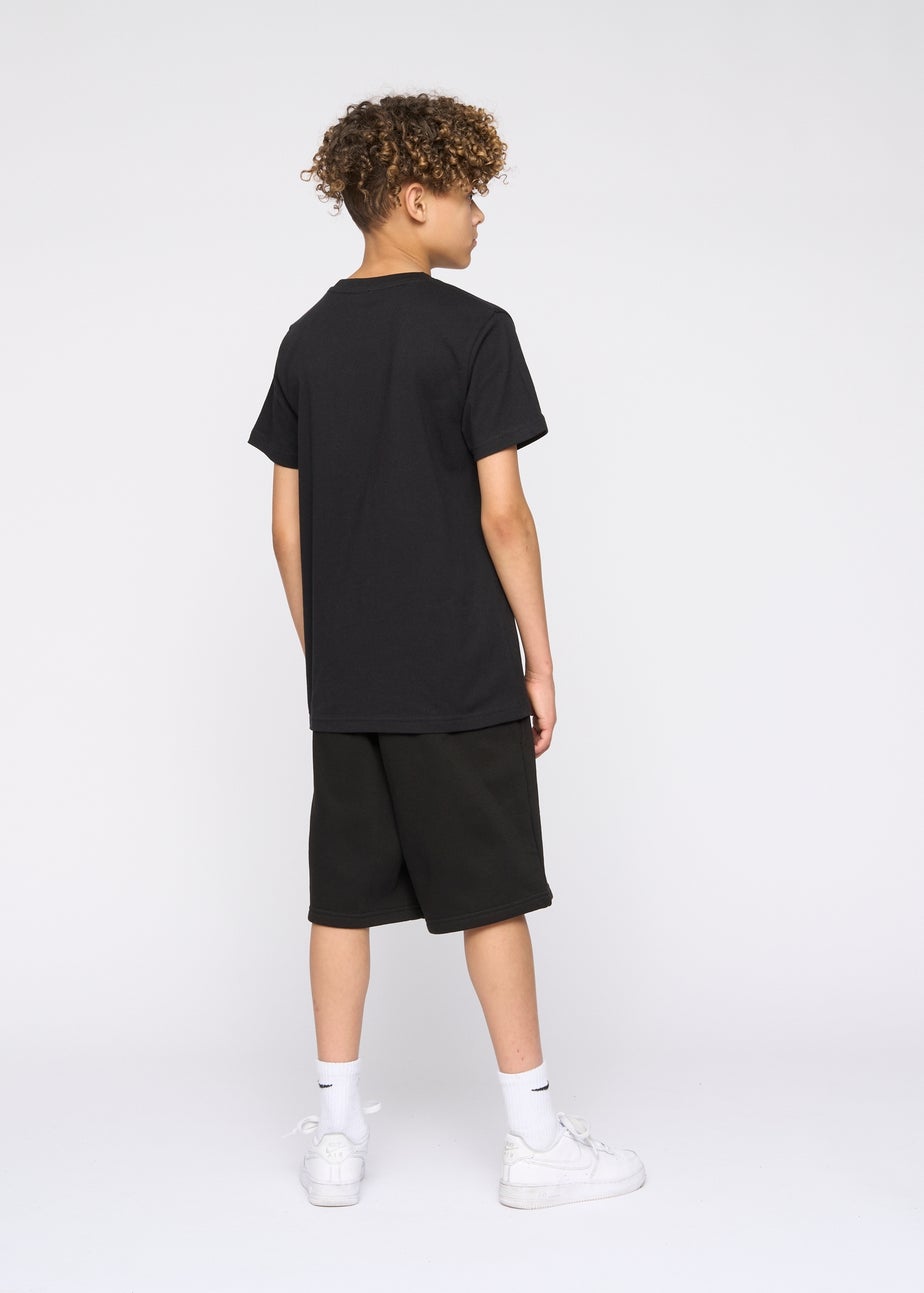 Kings Will Dream Black Crosby T Shirt (7-14 yrs)