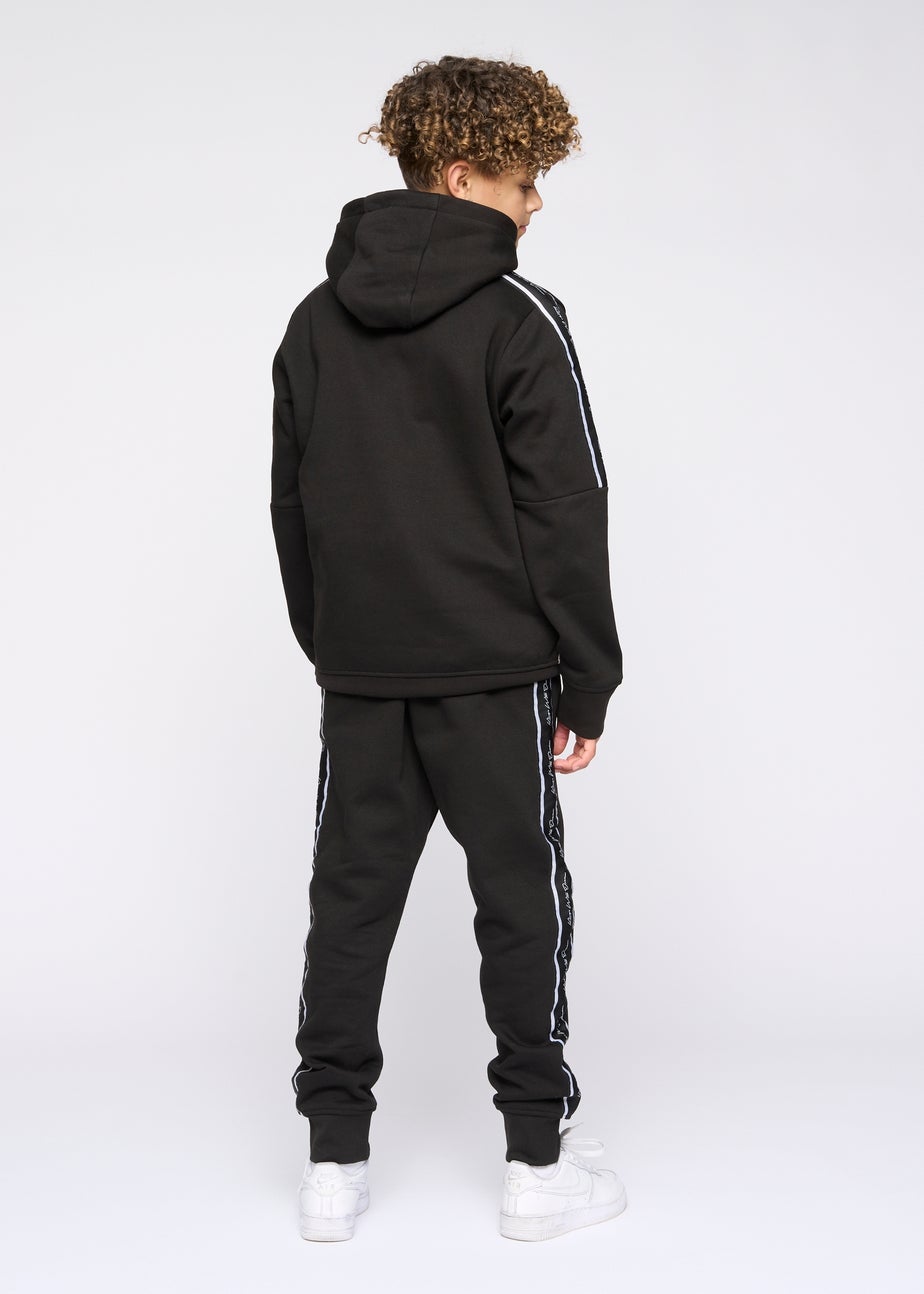 Kings Will Dream Black Techy Taped Tracksuit (7-14 yrs)