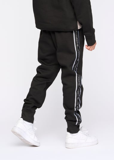 Kings Will Dream Black Techy Taped Tracksuit (7-14 yrs)