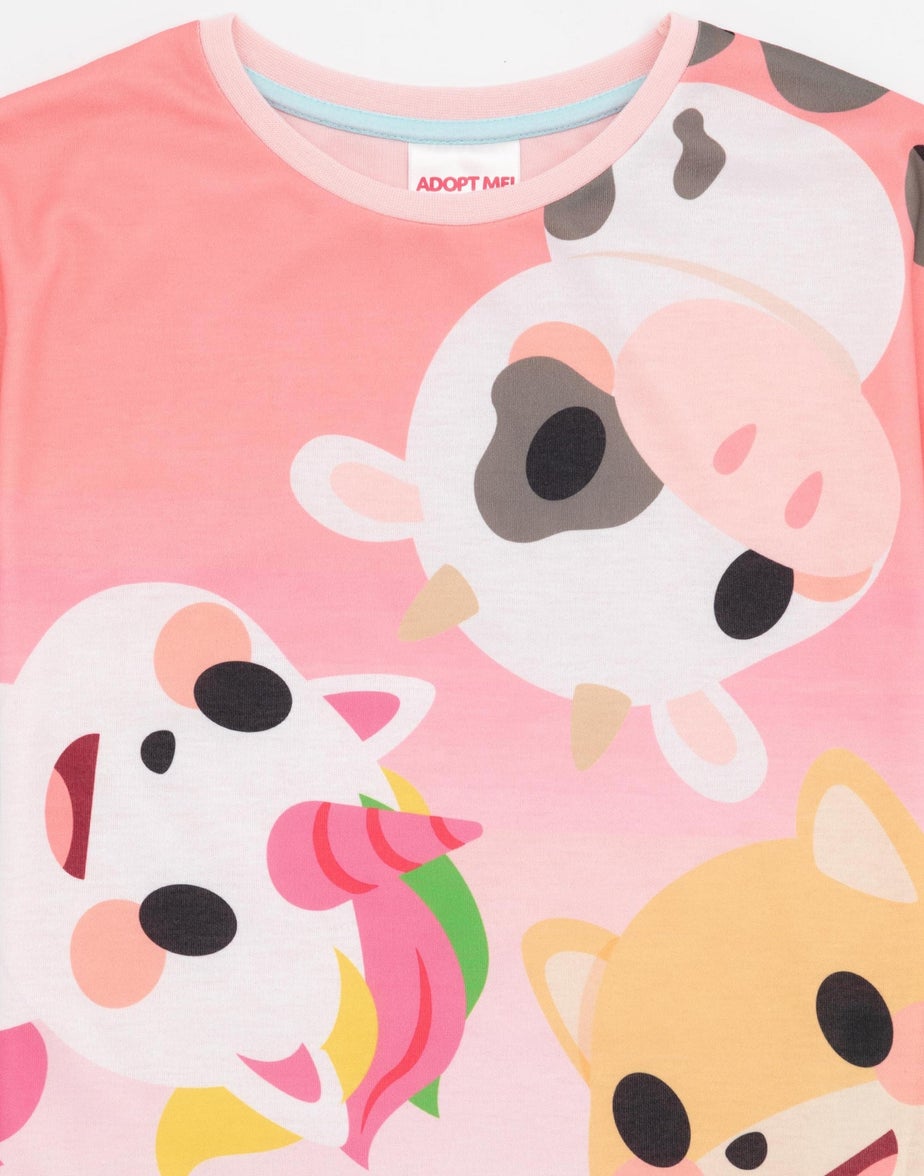Adopt Me! Kids Shortie Pyjamas (4-12 Years)