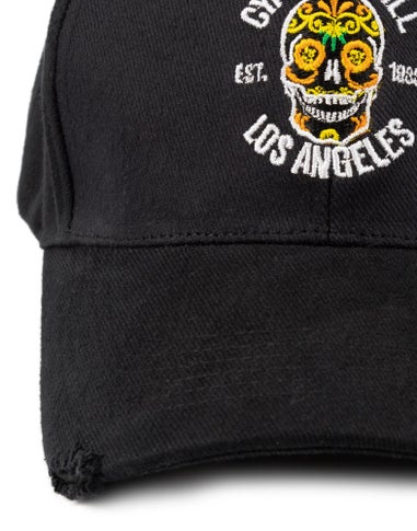 Cypress Hill Black Band Logo Adjustable Curved Peak Baseball Cap