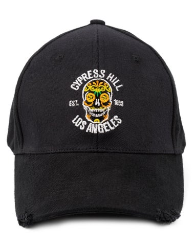 Cypress Hill Black Band Logo Adjustable Curved Peak Baseball Cap