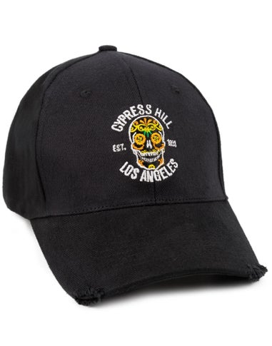 Cypress Hill Black Band Logo Adjustable Curved Peak Baseball Cap