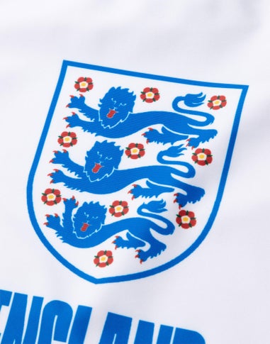 Vanilla Underground England Football Kids Blue Swim Top (2-10 Years)