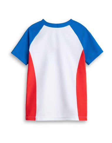 Vanilla Underground England Football Kids Blue Swim Top (2-10 Years)