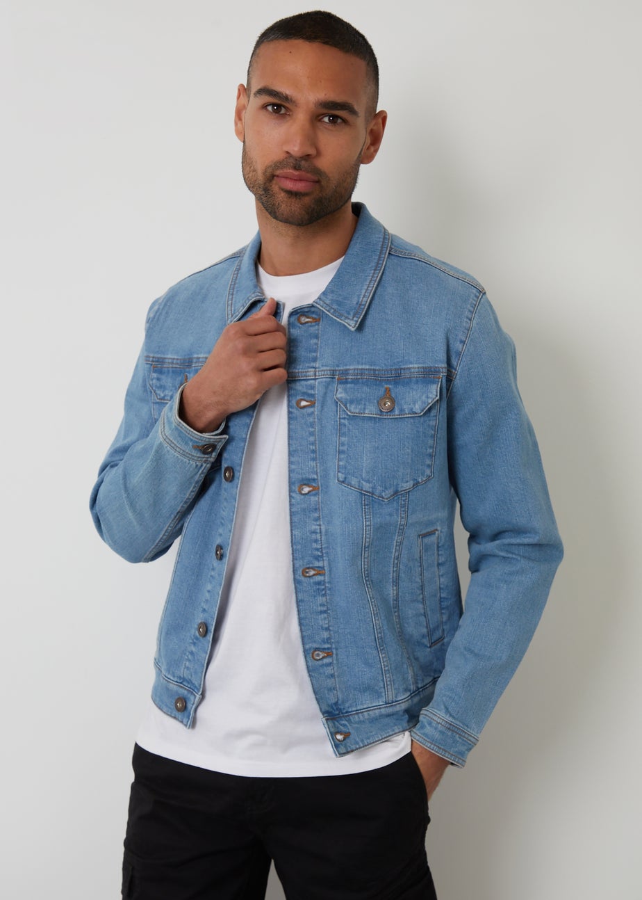 Threadbare Light Blue Light Wash Denim Jacket