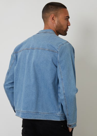 Threadbare Light Blue Light Wash Denim Jacket