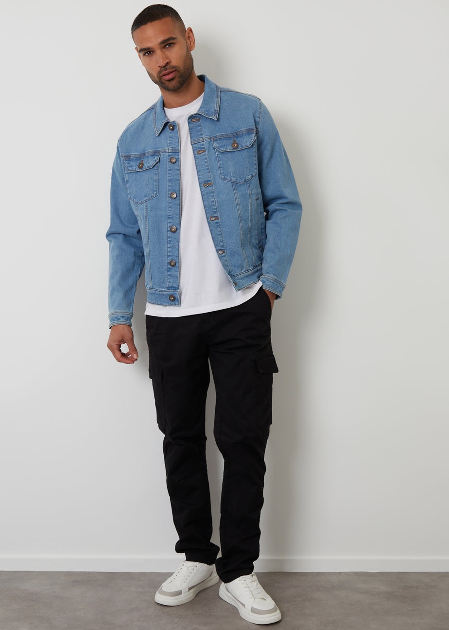 Threadbare Light Blue Light Wash Denim Jacket