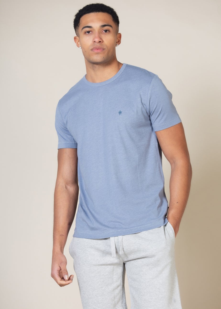 French Connection Navy 3 Pack Cotton Crew Neck Short Sleeve T Shirts