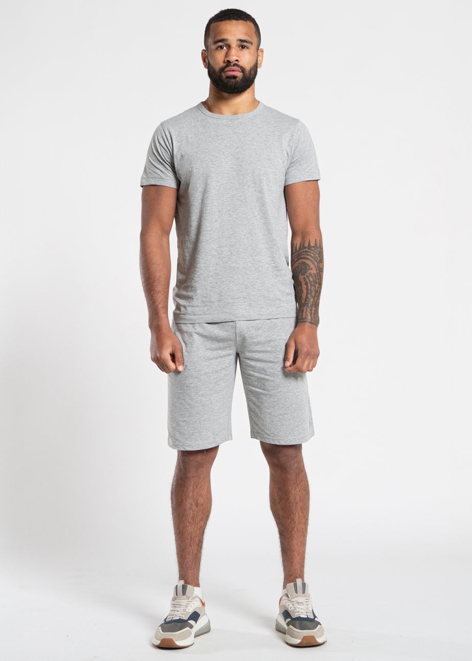 French Connection Grey 5 Pack Cotton Crew Neck Short Sleeve T Shirts