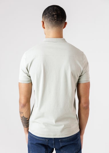 French Connection Pink 3 Pack Cotton Short Sleeve Polo Shirts