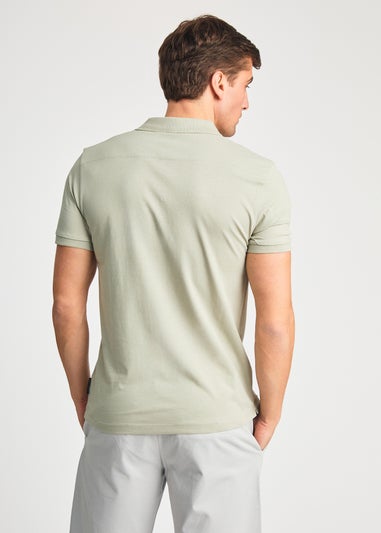 French Connection Pink 3 Pack Cotton Short Sleeve Polo Shirts