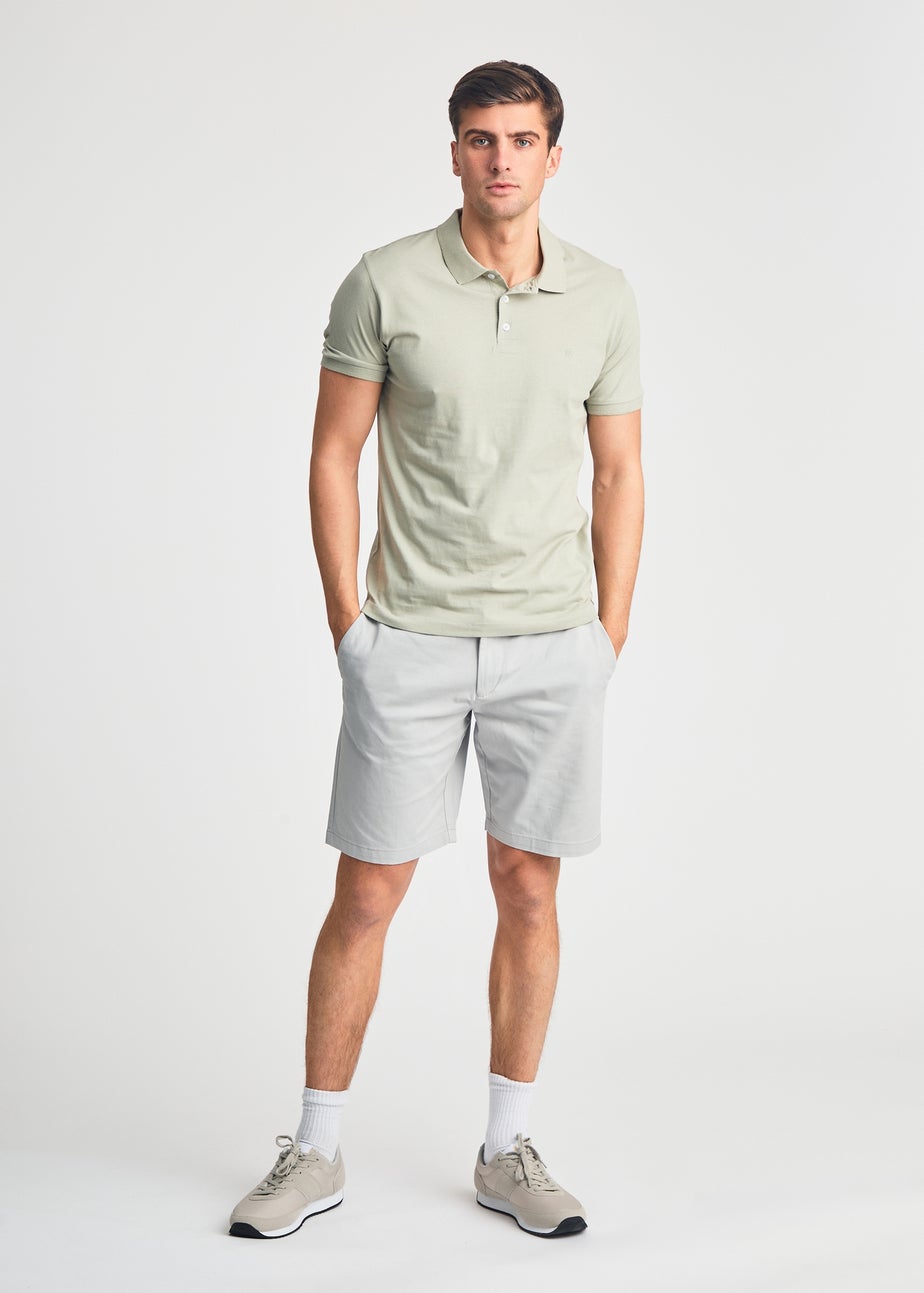 French Connection Pink 3 Pack Cotton Short Sleeve Polo Shirts