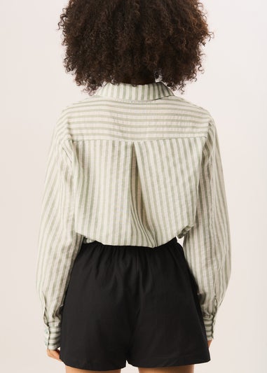 Gini London Black Draw String Short