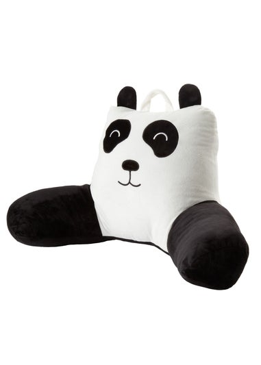 Catherine Lansfield Black/White Perry Panda Cuddle Cushion Back Rest (60x25cm)