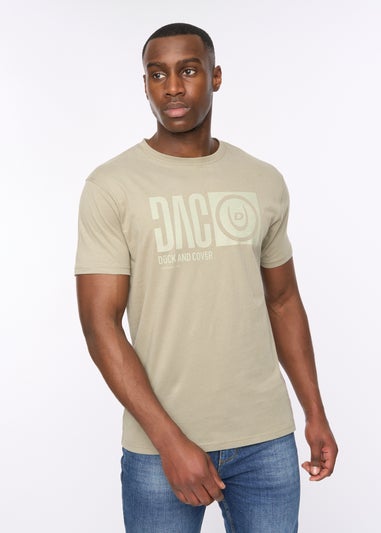 Duck & Cover Sage Hexocamo T-Shirt