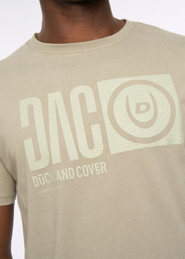 Duck & Cover Sage Hexocamo T-Shirt