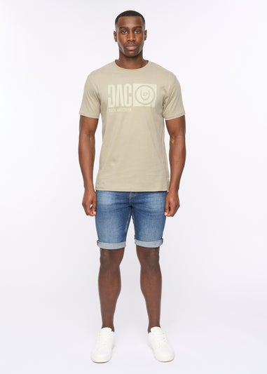 Duck & Cover Sage Hexocamo T-Shirt