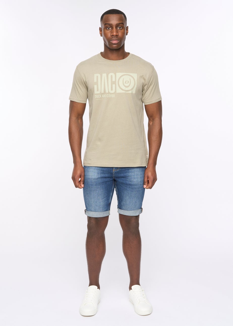 Duck & Cover Sage Hexocamo T-Shirt