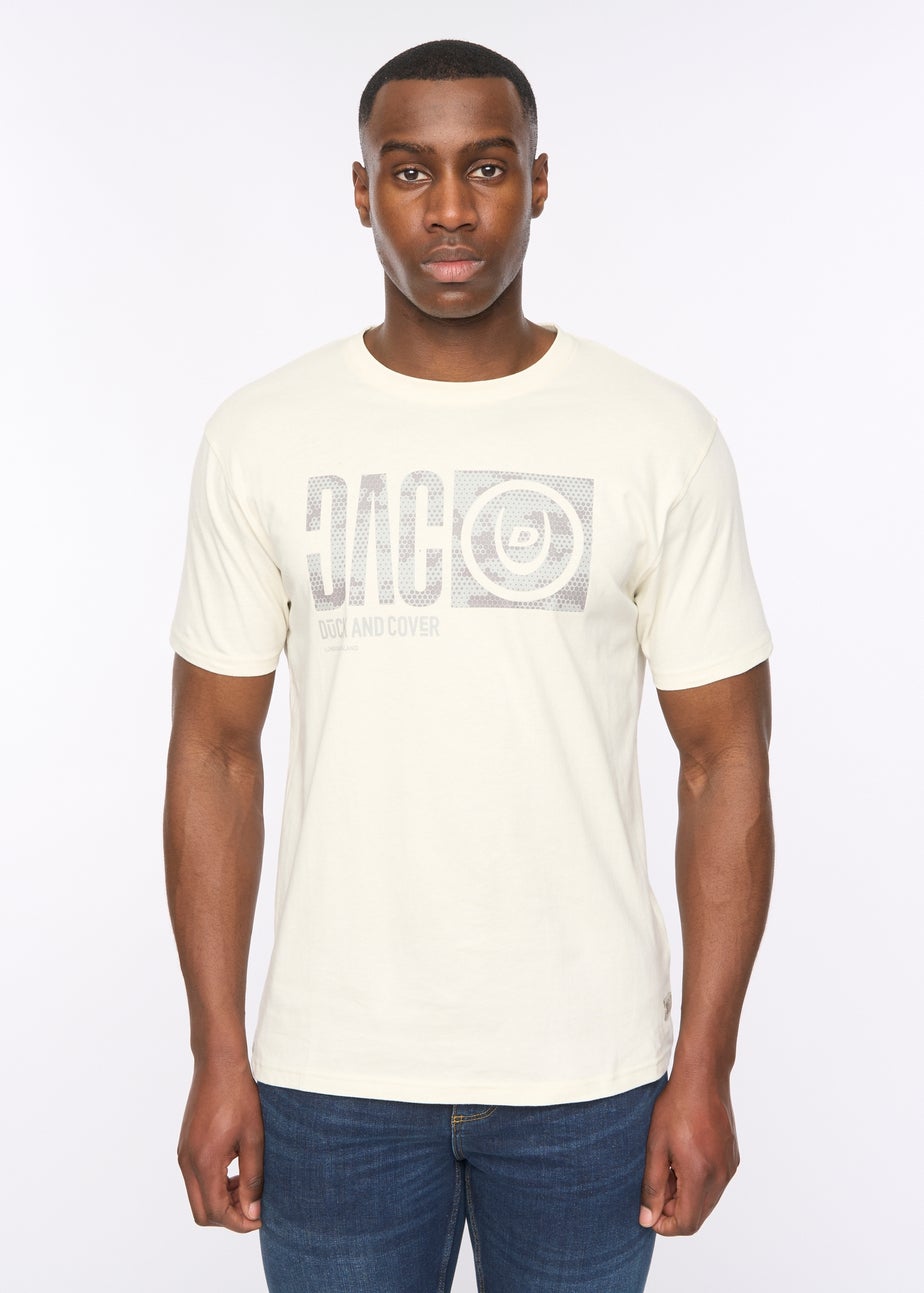 Duck & Cover Off White Hexocamo T-Shirt